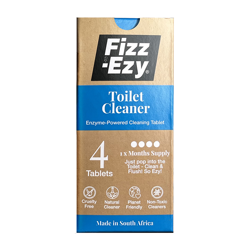 Toilet Cleaner Trangle Box - contains 4 tablets which is a months supply